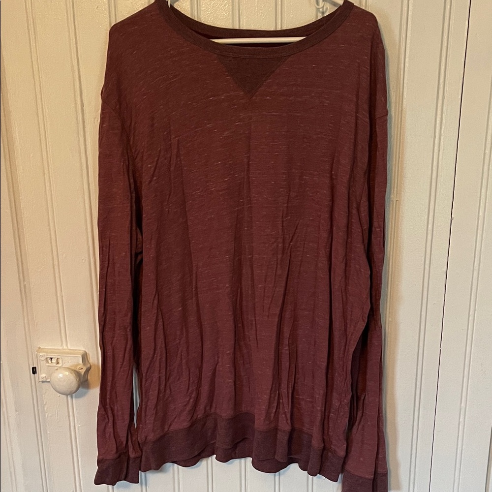 Sonoma Maroon Long Sleeve Tee